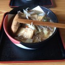 米沢に映画を見に来たので昼は肉そば