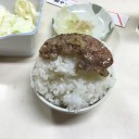 ホルモン食べて静岡に出発