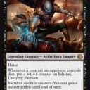 イラストも能力も格好いい《Yahenni, Undying Partisan》