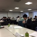 今日の中締めは「大阪締め」