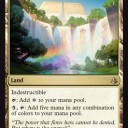 破壊不能のフィルターランド《Cascading Cataracts》