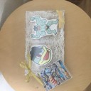 調整会で送別品をいただく