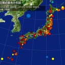 地震前兆の爆縮と思われる空間線量の下がり方は神戸でも続いています。　（未中津）