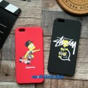 有名なブランド風シュプリームのザ・シンプソンズiPhone8ケース