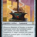 出せたらなぁ…出せてもなぁ…《Nazahn, Revered Bladesmith》