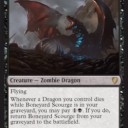稲妻で落ちるけど、すぐに帰ってくるから良いよね《Boneyard Scourge》