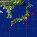 【 栃木県 】 小山市も酷い／（福島県で散発的、突発的に空間線量率が上がる）。　（中ＯＴＬ）