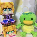 アイロンビーズでゆっくりパルスィを作ってみました！