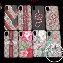 グッチ iphoneXケース オシャレ 花柄プリント iphone8plusケース ファッション経典