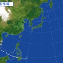 「 う、台風だ。」／高速の太陽風が到来し、550km/秒に高まっています。　（未チャ）