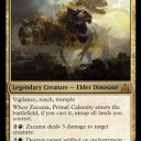 きちんと唱えるとフリースペル恐竜《Zacama, Primal Calamity》