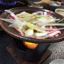 篠山「如月庵」でぼたん鍋