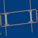 建築現場用パネル枠の３Ｄ図面完成