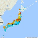 【 富山 ０．１ ０８ μ 】／原発の風は関東に／東京都の条例から攻めてきた感じ？／線路内に【 布団が吹っ飛んで来た 】。　（未JUMP）
