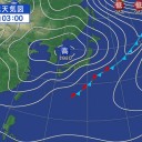 【国道 ４０６ 号】（※土台が崩れてる。※）／…「変に静か」だな…（～～；）…★／（地震・噴火はまだ起こってません。）　（未JUMP）