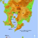 原発を再稼働してるけど、鹿児島湾は火山噴火の火口だから。／油の漂着物がある。　（未中津）