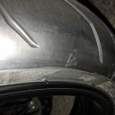 タイヤの皮剥き