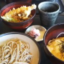 渡月橋を見ながら　昼食！