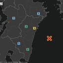 【 宮崎 Ｍ４．２ 】／【１％】だけが健全な状態。／…オキナワが【 信号機 】…ｗ（－－；）ｗ…。　（未JUMP）