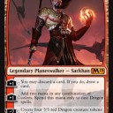３マナのサルカン《Sarkhan, Fireblood》