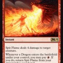 ドラゴンデッキだと使い回せる火力《Spit Flame》