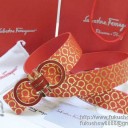 2014 超レア FERRAGAMO サルヴァトーレフェラガモ 本革 ベルト最高ランク