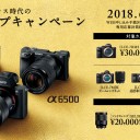 SONYカメラの特価情報！カメラ好きの皆さんは絶対お見逃しなく！最大30000円のお得!!（Ⅱ）
