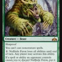 面白い呪禁生物《Nullhide Ferox》