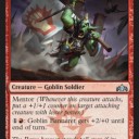 軽い教導持ちゴブリン《Goblin Banneret》