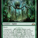 キャスト対応で別のカードを唱える《Hatchery Spider》