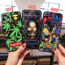 SUPREME シンプソンズ IPHONEXS MAXケース 可愛い シュプリーム iPhoneX/8 plusケース ペア用 個性的 送料無料！！