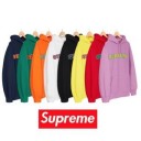 期間限定特別価格 Supreme 18ss Cord Collegiate Logo Hooded Sweatshirt パーカー 多色可選 今年注目！