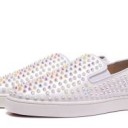今GETしたい 品質保証高品質Christian Louboutinルブタン コピーLouis Spikes Men’s Flatハイカットスニーカーメンズ3180346F245コピー