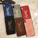 フェンディ iphone xrケース オシャレ YSL iphone xs maxケース レディース