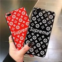 ルイヴィトン シュプリーム iphonexs maxケース モノグラム ペア用 iPhoneXs/Xr/Xケース エレガント風 芸能人愛用