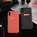 ルイヴィトン シュプリーム iphonexs maxケース モノグラム ペア用 iPhoneXs/Xr/Xケース エレガント風 芸能人愛用