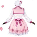 ボーカロイド 桜ミク オリジナル コスプレ衣装 制服 変装