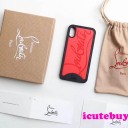 赤 iPhoneXSケース ルブタン iPhoneXカバー 芸能人愛用 新品