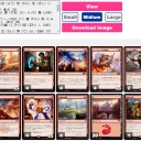アリーナのデッキリスト見やすくするやつ、日本語対応したよ～