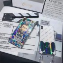 面白いキャラクター付きiphone xr/xs maxケース シュプリーム Galaxy s10e/s10 plusケース ジャケット