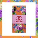花柄 chanel galaxy s10/s10e/s10 plusケース シャネル iphone xr/xsケース Xperia ケース レデイース