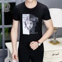 人気セールHOTファッションストリート好きｔシャツ半袖実感ホワイトブラックVERSACEヴェルサーチ スーパー コピー