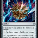 ウーパールーパーはマナを出す《Firemind Vessel》