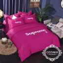 ヴィトン シュプリーム 寝具 LV Supreme 布団カバーセット 4点 欧米風