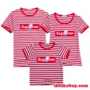 可愛いシュプリーム x ペッパピッグ コラボ 親子服 家族お揃いカップル 姉妹 兄弟ペア服オススメ！