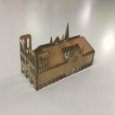 真鍮で作ったノートルダム大聖堂