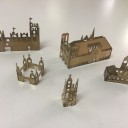 真鍮で作ったノートルダム大聖堂