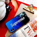 個性 surpeme iphone xr/xs maxケース シュプリーム galaxy s10e/s10 plusケース キラキラ