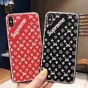 ルイヴィトン Supreme コラボ iPhonexs max/xr/xs/xケース モノグラム柄