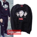 個性的  偽物  シュプリーム SUPREME プルオーバーパーカー